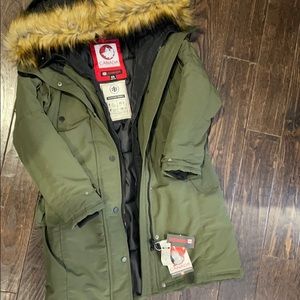 Canada Weathergear Parka Olive Green